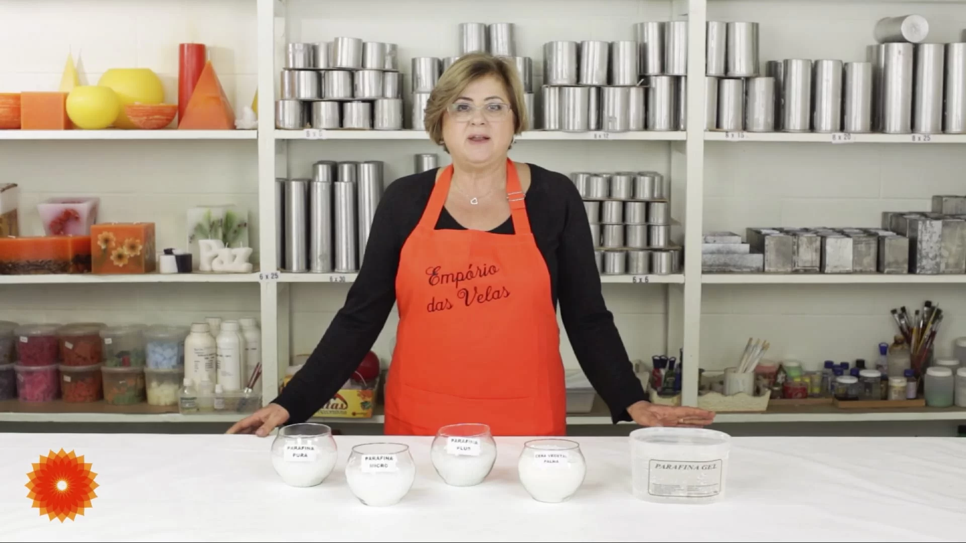 Tipos de parafina para velas artesanais